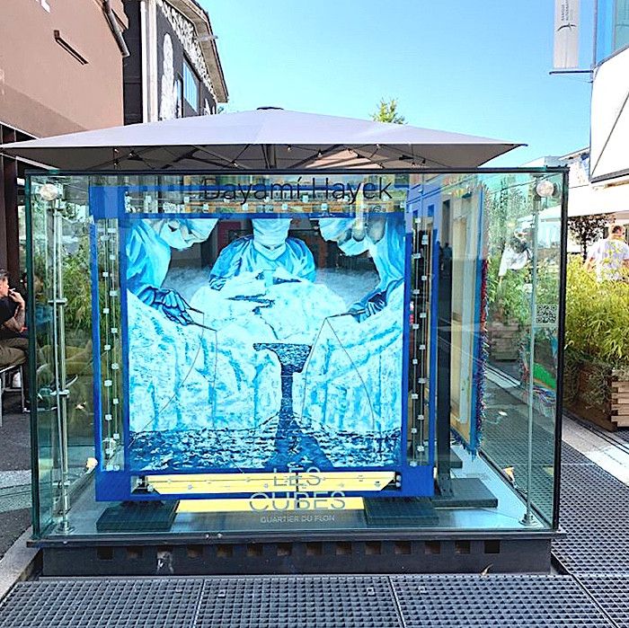 Exhibition at Les Cubes