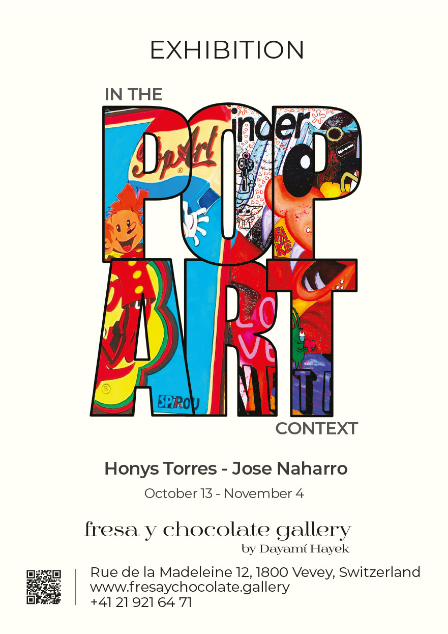 In the Pop-Art Context — official exhibition poster