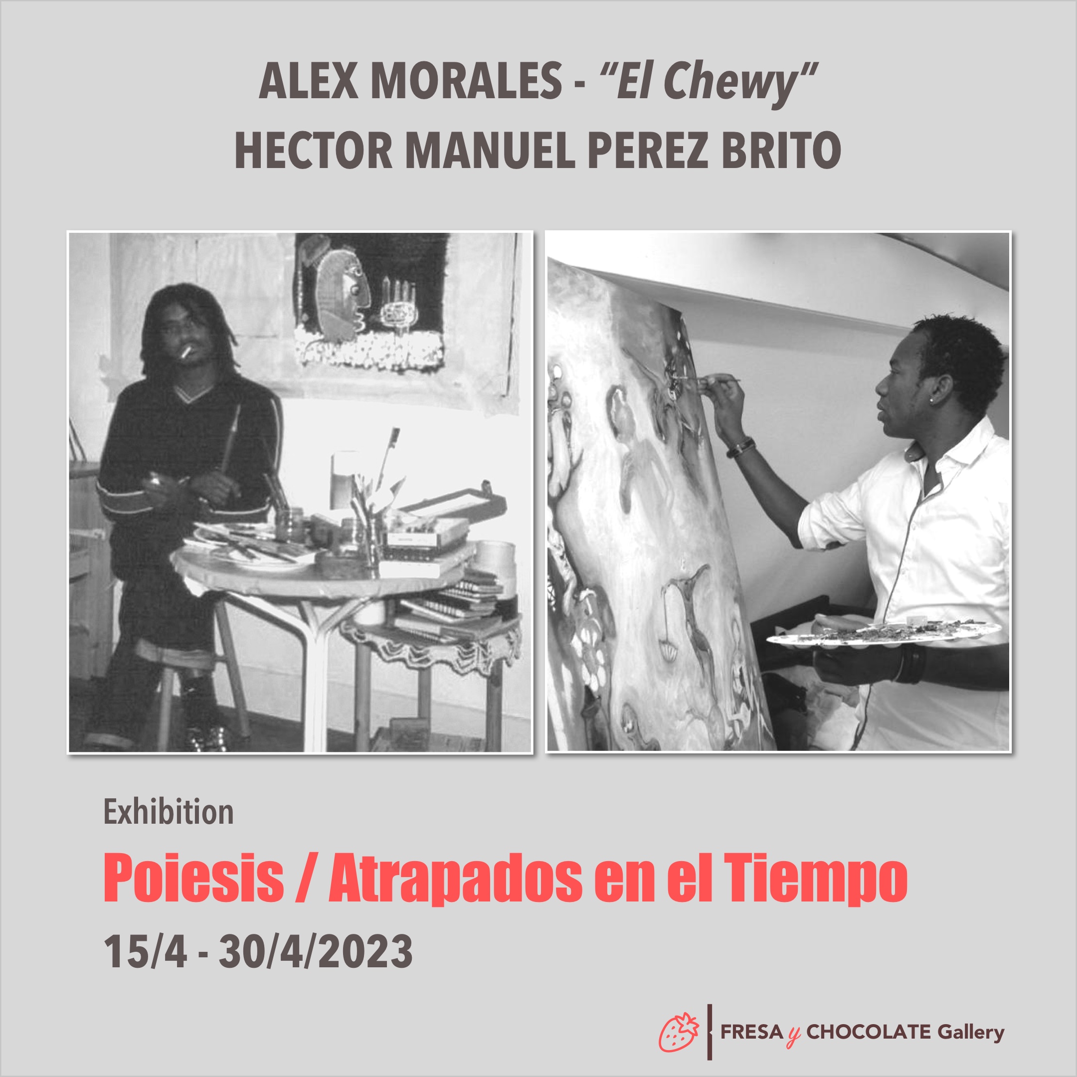 Poiesis / Atrapados en el Tiempo — official exhibition poster